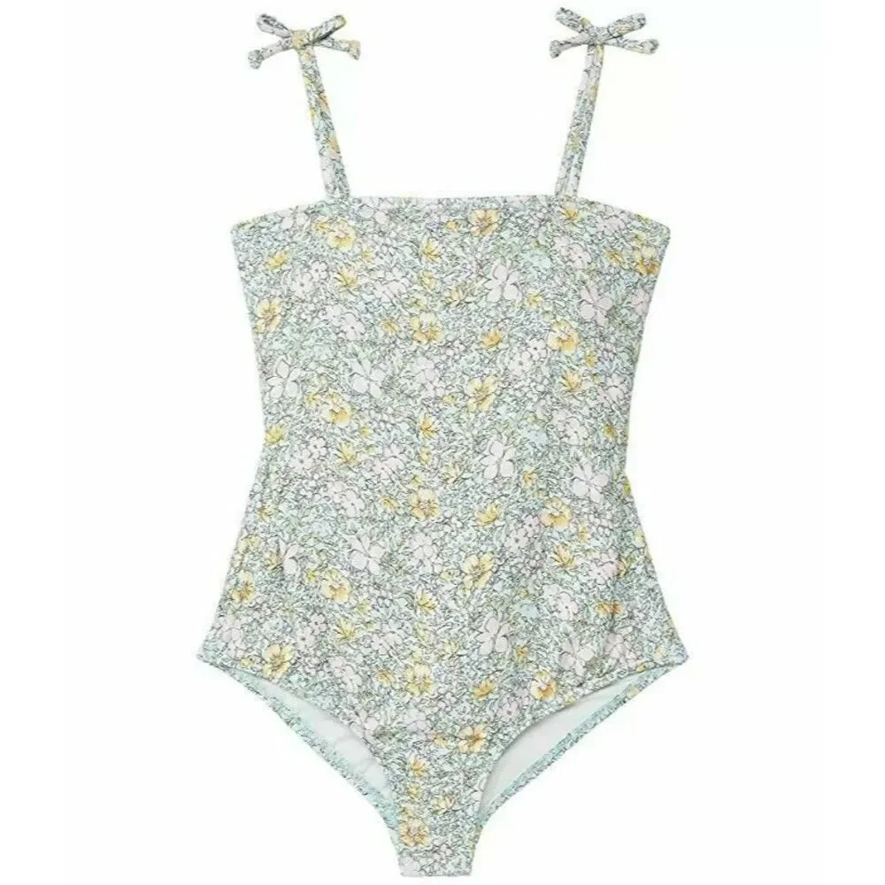 BILLABONG Girls Sweeter Than You One Piece Swimsuit size 7 Multi Floral